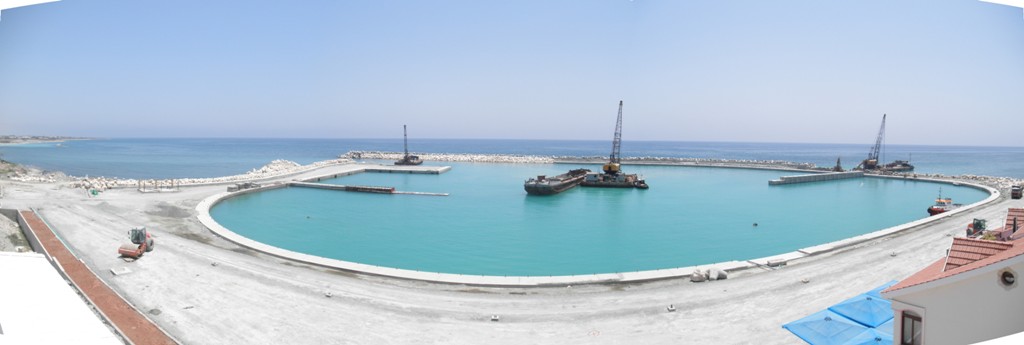 1. Construction of Fishing Port at Zygi
